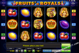 spilleautomater gratis Fruits and Royals Novomatic