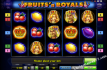 spilleautomater gratis Fruits and Royals Gaminator